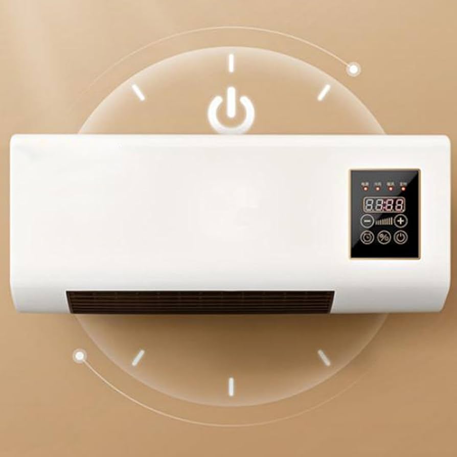 Wall-mounted mini portable air conditioner and heater unit