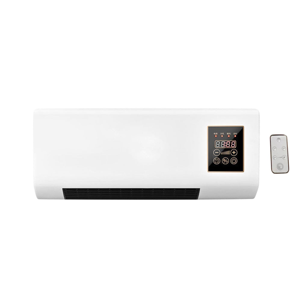 Wall-mounted mini portable air conditioner and heater unit