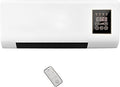 Wall-mounted mini portable air conditioner and heater unit